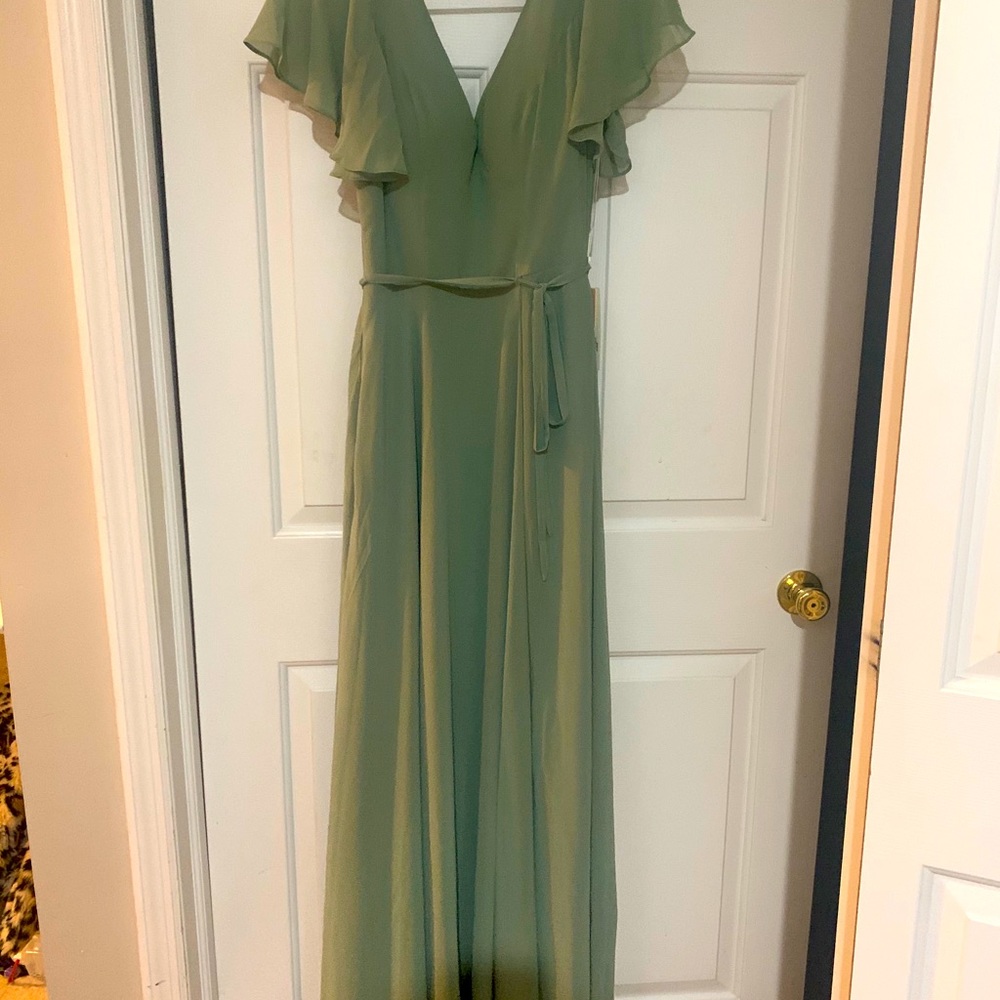 Never Worn Light Green Bridesmaid Dress